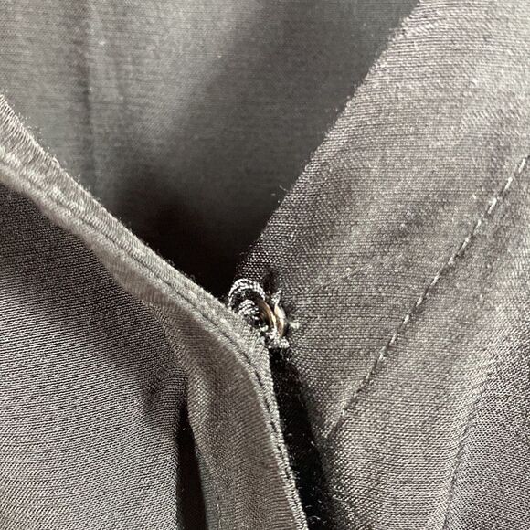 Loft Womens Black Beachy Short Sleeve Tie Romper - Picture 7 of 14